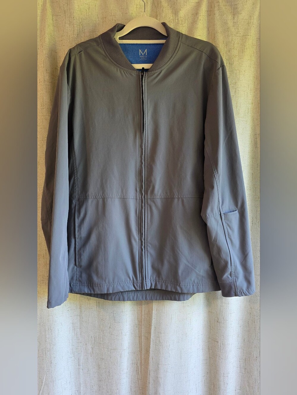 Medelita Kinetic Grey Performance Nursing Jacket Size Medium